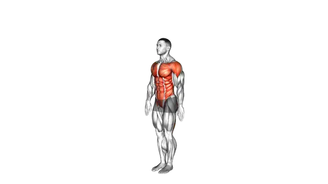 Posterior Step to Overhead Reach exercise demonstration