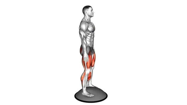 Bosu Ball Squat exercise demonstration