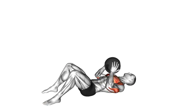 Medicine Ball Supine Chest Throw exercise demonstration