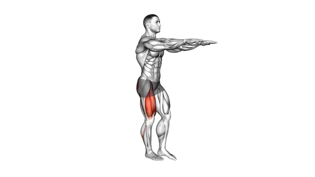 Single Leg Squat (pistol) male exercise demonstration