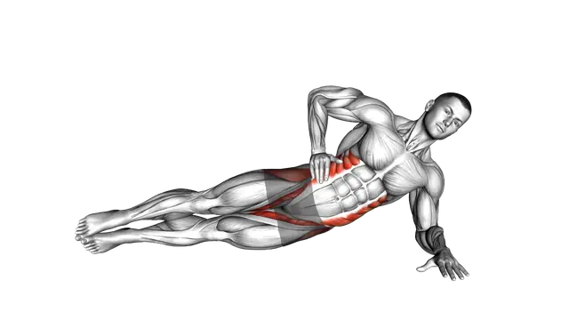 Side Bridge Hip Abduction exercise demonstration