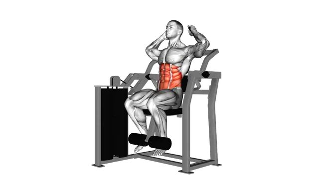 Lever Total Abdominal Crunch exercise demonstration