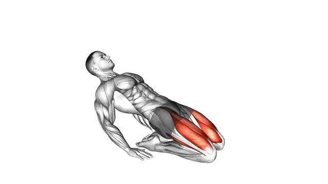 Double Lean Back Quadriceps Stretch exercise demonstration