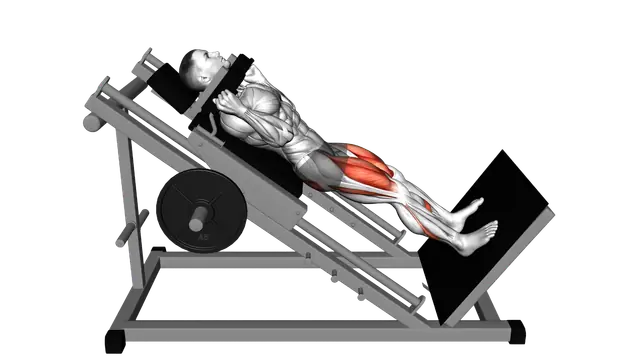 Sled Full Hack Squat exercise demonstration