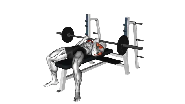 Barbell Reverse Close grip Bench Press exercise demonstration