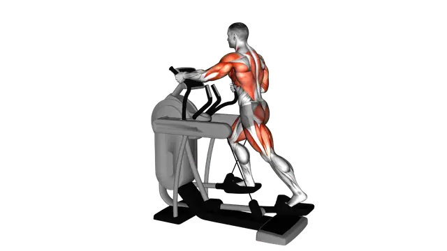 Elliptical Machine Walk exercise demonstration