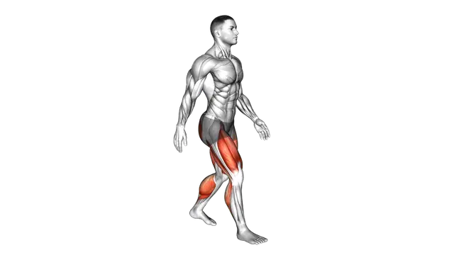 Walking exercise demonstration