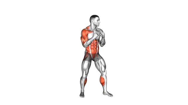 Boxing Right Uppercut exercise demonstration
