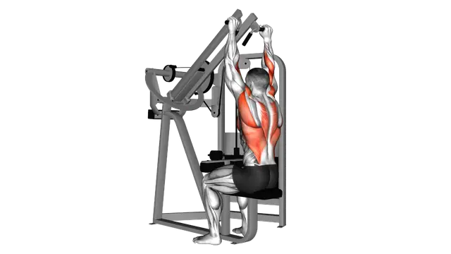 Lever Lateral Wide Pulldown exercise demonstration