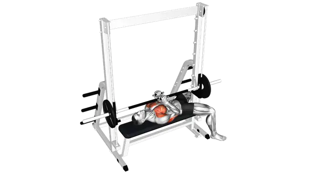 Smith Hex Press exercise demonstration