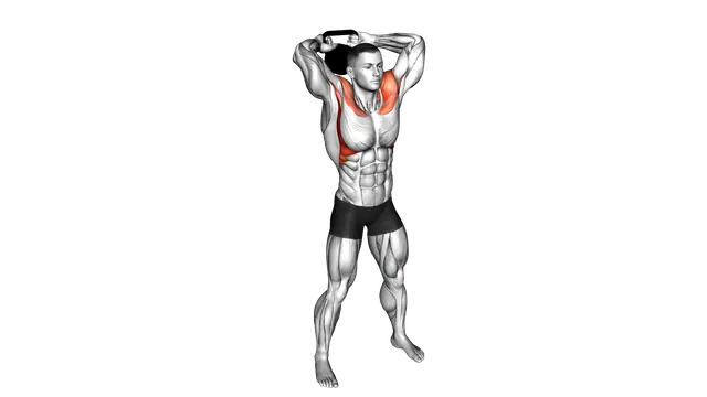 Kettlebell Around Head Rotation exercise demonstration