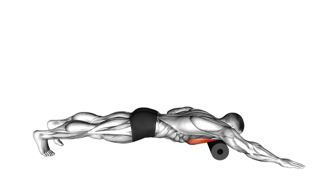Roll Pec Foam Rolling exercise demonstration