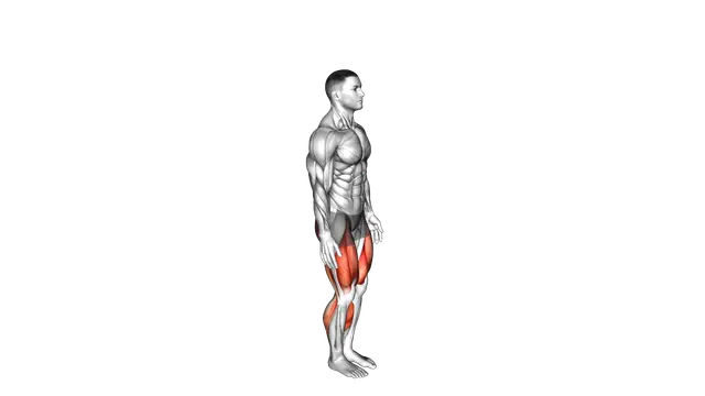 Semi Squat Jump exercise demonstration