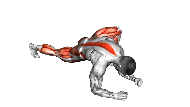 Warming up in Lunge (six) exercise demonstration