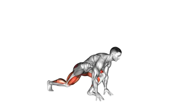 Split Sprinter Low Lunge exercise demonstration