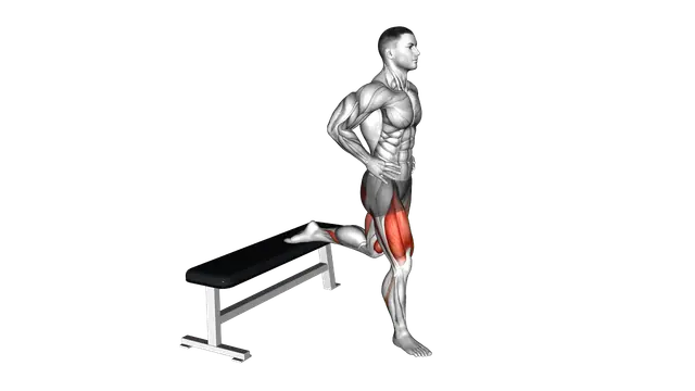 Bulgarian Split Squat exercise demonstration