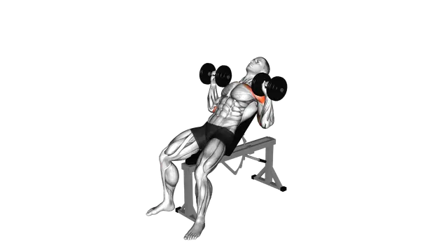 Dumbbell Incline Alternate Press exercise demonstration