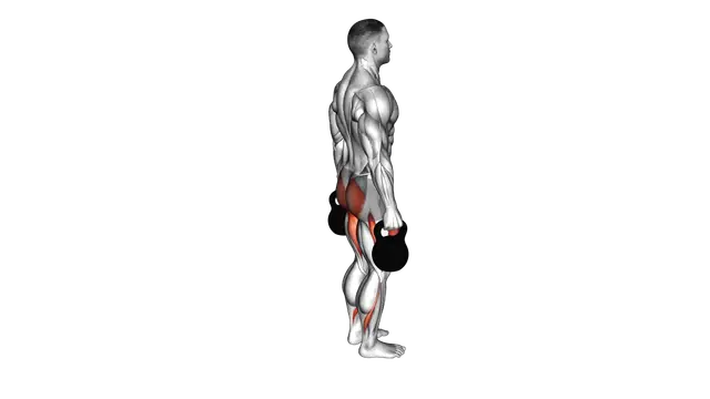 Kettlebell Backward Lunge exercise demonstration