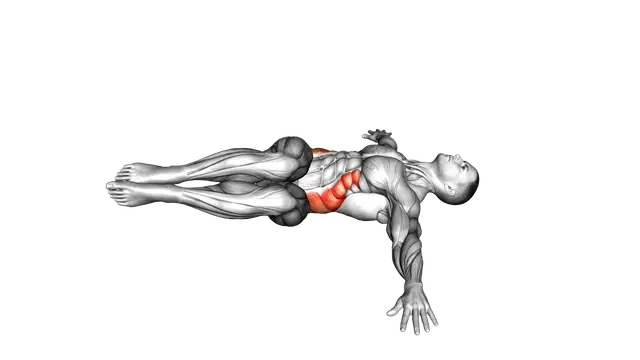 Bent knee Lying Twist exercise demonstration