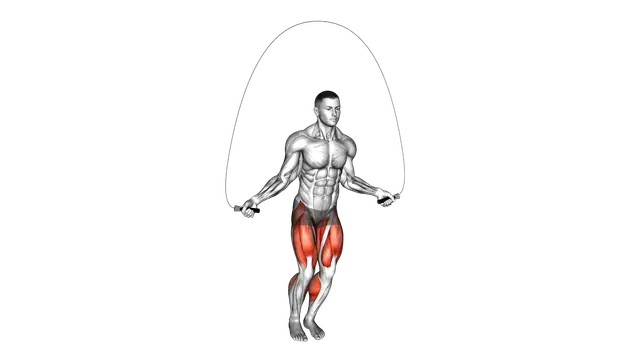 Side to Side Jump Rope exercise demonstration