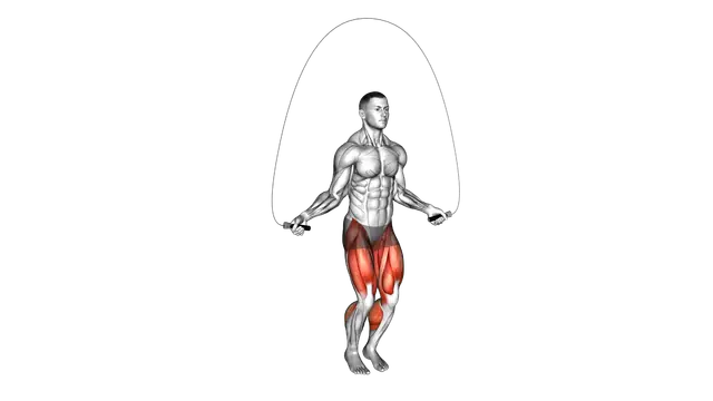 High Jump Rope exercise demonstration