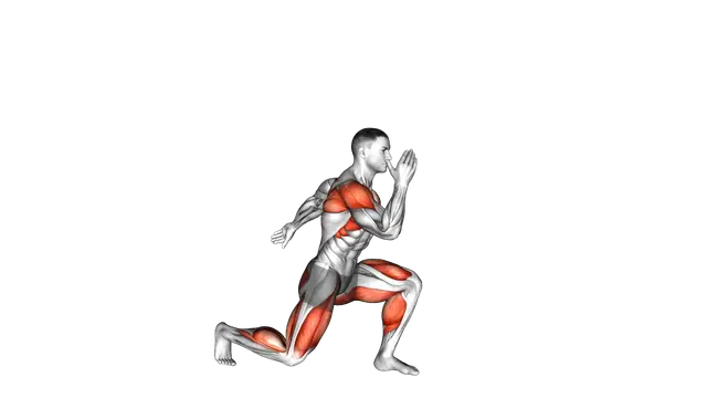 Cardio Lunge exercise demonstration