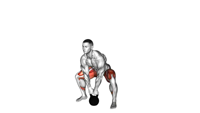 Kettlebell Sumo Deadlift exercise demonstration