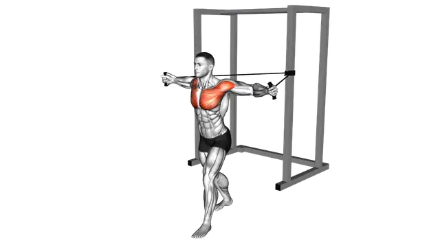 Band Chest Fly exercise demonstration
