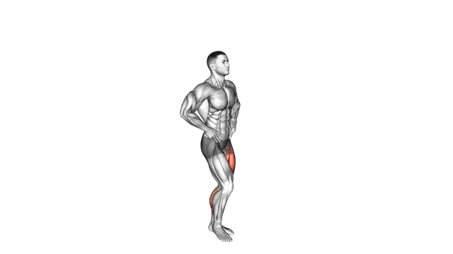 Jumping Pistol Squat exercise demonstration