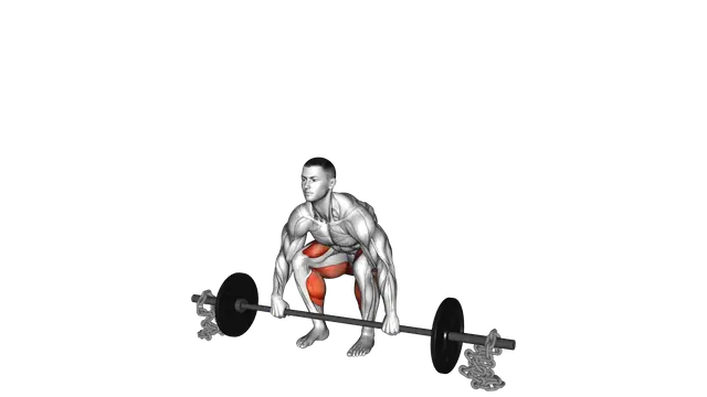 Barbell Deadlift against Chains exercise demonstration