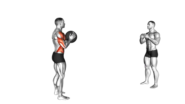 Medicine Ball Overhead Throw exercise demonstration