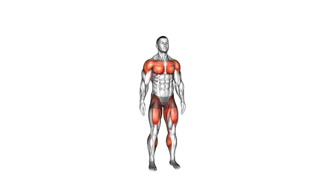 Step Jack exercise demonstration