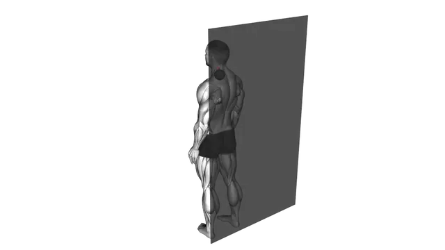 Roll Ball Scapula Levator exercise demonstration