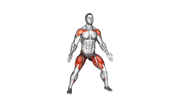 Side To Side Step with Raise Hands exercise demonstration