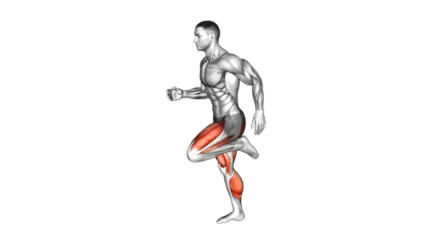High Knee to Butt Kick exercise demonstration