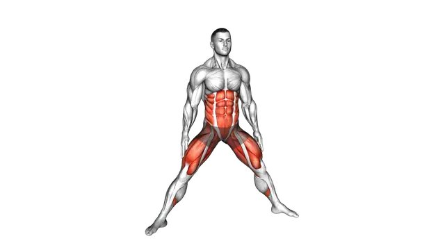 Plyo Side Lunge Stretch exercise demonstration