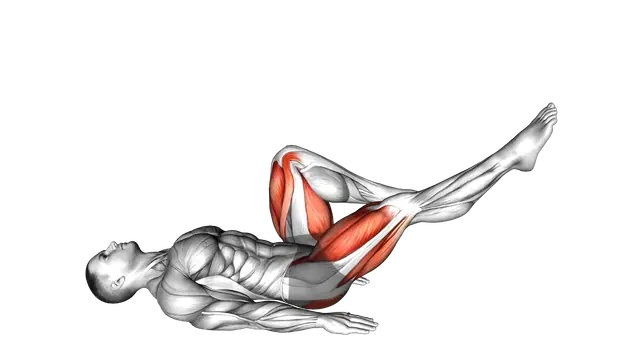 Lying Air Cycles exercise demonstration