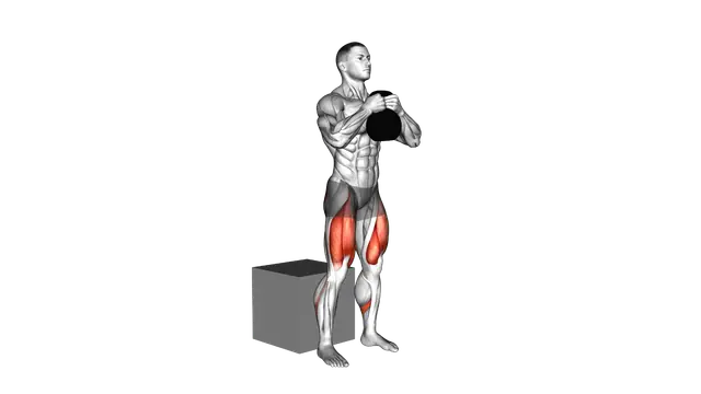 Kettlebell Box Squat exercise demonstration