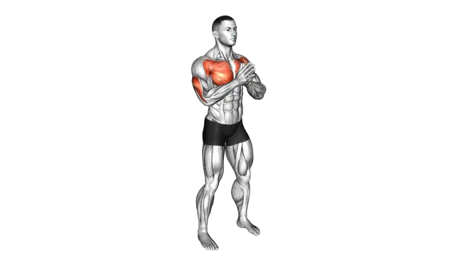 Bodyweight Svend Press exercise demonstration