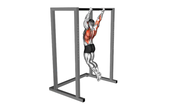 Butterfly Pull Up exercise demonstration