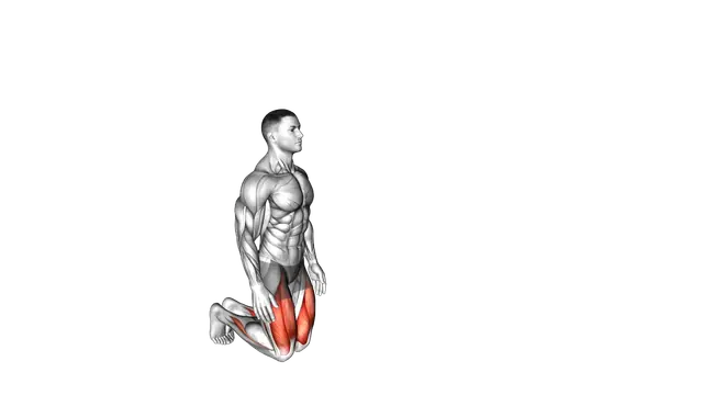 Bodyweight Kneeling Hold to Stand exercise demonstration