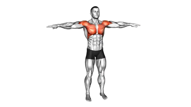 Arm Crossover exercise demonstration