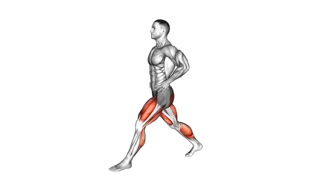 Shuffle Hops exercise demonstration