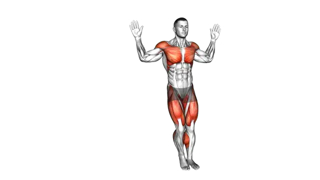 Chest Fly Side Step exercise demonstration