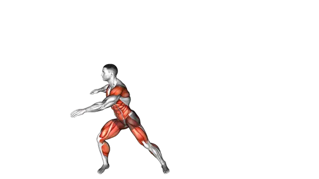 Wind Side Twist Jump exercise demonstration