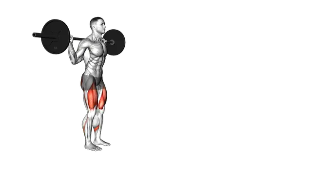 Barbell Walking Lunge exercise demonstration