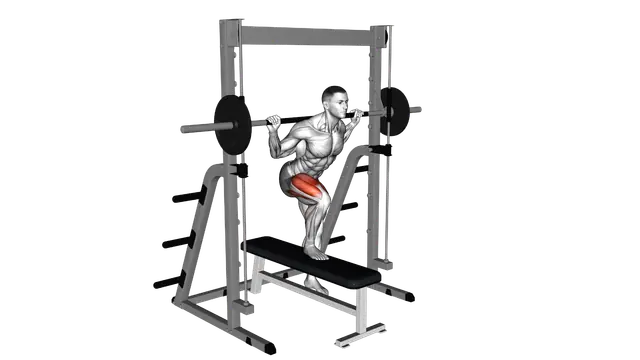 Smith Lateral Step Up exercise demonstration