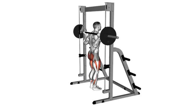 Smith Rear Lunge exercise demonstration