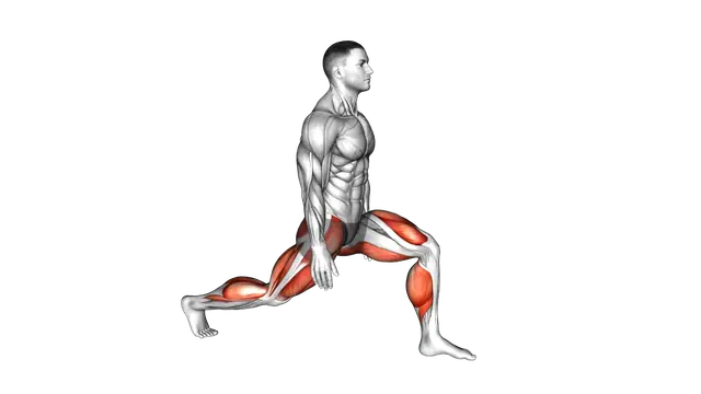 Low Lunge exercise demonstration