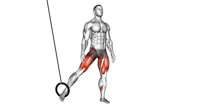 Ring Side Squat exercise demonstration
